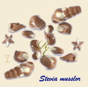 Cavalier Stevia musslor praliner 200g i påse
